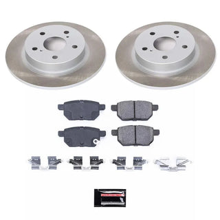 PowerStop Rear Semi-Coated Rotor Kit (REAR): Scion tC 2011 - 2016