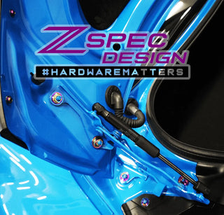 ZSPEC Titanium Trunk Area Fastener Kit for 2022-2026 Toyota GR86 & Subaru BRZ