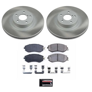 PowerStop Semi-Coated Rotor Kit (FRONT): Subaru BRZ (13-23), Toyota 86 (17-20) & Toyota GR86 (22-23)