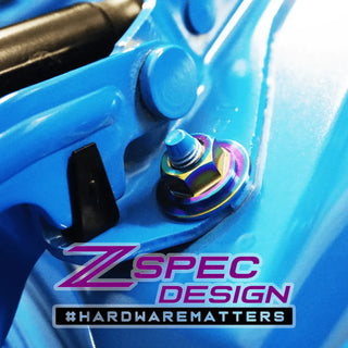 ZSPEC Titanium Trunk Area Fastener Kit for 2022-2026 Toyota GR86 & Subaru BRZ