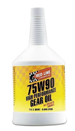 Red Line Synthetic Gear Oil 75W-90: Fits Most Models