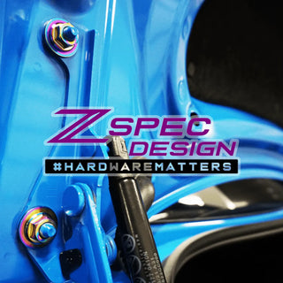 ZSPEC Titanium Trunk Area Fastener Kit for 2022-2026 Toyota GR86 & Subaru BRZ