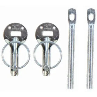 Sparco Hood Pin Set (S): Fits Most Scion xA/xB/tC/xD/iQ/iA/iM/FR-S/BRZ/86/GR Supra/GR86/GR Corolla Models
