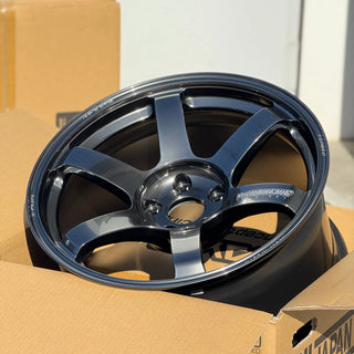 Volk Racing TE37 SAGA S-PLUS / Shining Black Metal | 18x9.5 | 5x114.3 | +22mm Offset