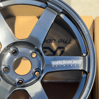 Volk Racing TE37 SAGA S-PLUS / Shining Black Metal | 18x9.5 | 5x114.3 | +22mm Offset