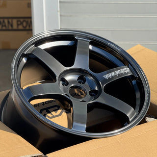 Volk Racing TE37 SAGA S-PLUS / Shining Black Metal | 18x9.5 | 5x114.3 | +38mm Offset