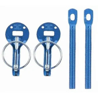 Sparco Hood Pin Set: Fits Most Scion xA/xB/tC/xD/iQ/iA/iM/FR-S/BRZ/86/GR Supra/GR86/GR Corolla Models