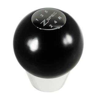 ZSPEC Shift Knob M12-1.25 Delrin & Stainless Steel 5-Speed Shift Pattern Coin