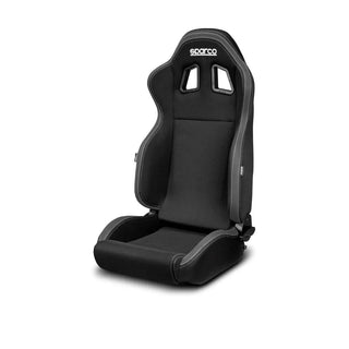 Sparco R100 Reclining Bucket Seat: Fits Most Scion xA/xB/tC/xD/iQ/FR-S/BRZ/86/GR Supra/GR Corolla Models