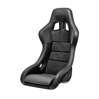 Sparco QRT-C Racing Seat: Fits Most Models with Carbon Fiber Shell & Leather/Alcantara