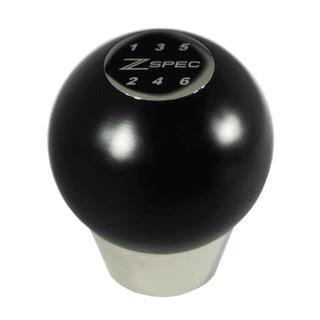 ZSPEC Shift Knob M12-1.25 Delrin & Stainless Steel 6-Speed Shift Pattern Coin