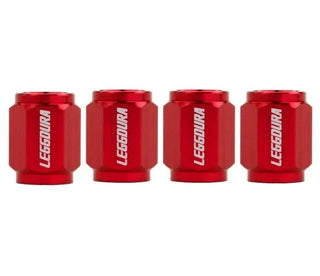 Project Kics Racing Red Valve Cap: Fits Most Models