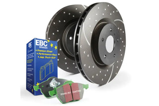 EBC S10 Brake Pads and Rotors Kit: Subaru BRZ (17-22) & Toyota 86 (18-20)
