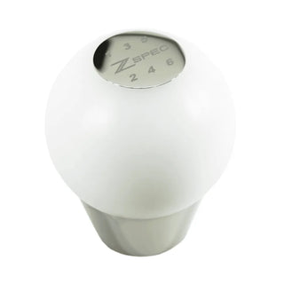 ZSPEC Shift Knob M12-1.25 Delrin & Stainless Steel 6-Speed Shift Pattern Coin