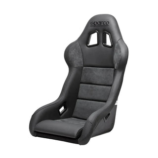 Sparco Evo QRT Performance Fixed Back Racing Seat Black: Fits Most Models