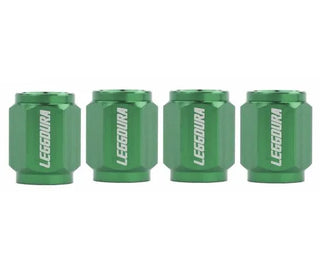 Project Kics Racing Green Valve Cap: Fits Most Models