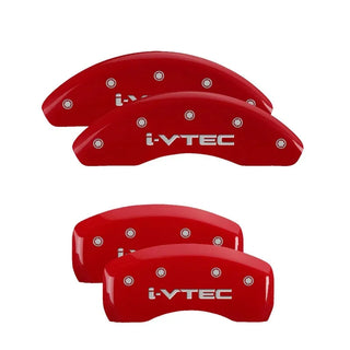 MGP Caliper Covers (FRONT AND REAR): Subaru BRZ (13-24) w/ Black Finish Silver Engraved