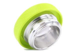 Perrin Performance Oil Cap Round Style Neon Yellow: Most Subaru Models
