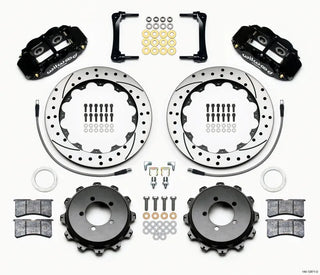 Wilwood Narrow Superlite 4R Rear Kit (REAR): Fits Most BRZ/FR-S/86 Models (2013-17) D