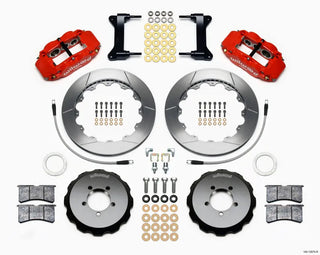 Wilwood Narrow Superlite 6R Front Hat Kit (FRONT): Fits Most BRZ/FR-S/86 Models w/ Slotted Rotors