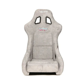 NRG Prisma Ultra Fixed Back Racing Seat: Fits Most Scion & Subaru Models w/ Gold Flake Shell