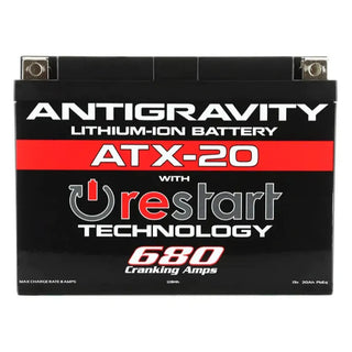 Antigravity Batteries Lithium Ion Car Battery: Fits Most Models w/ Re-Start Technology 680CCA