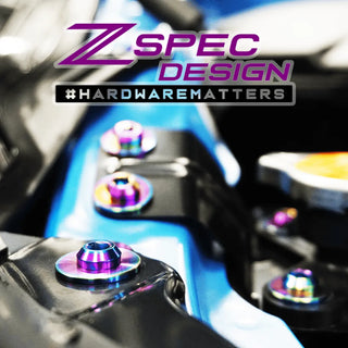 ZSPEC Stage-1 Dress Up Bolts Fastener Kit Titanium for 2022-2026 Toyota GR86 & Subaru BRZ