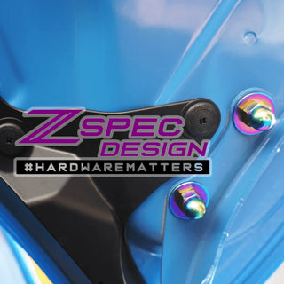 ZSPEC Stage-1 Dress Up Bolts Fastener Kit Titanium for 2022-2026 Toyota GR86 & Subaru BRZ