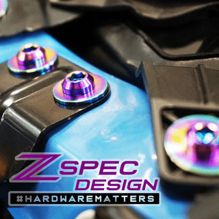 ZSPEC Stage-1 Dress Up Bolts Fastener Kit Titanium for 2022-2026 Toyota GR86 & Subaru BRZ