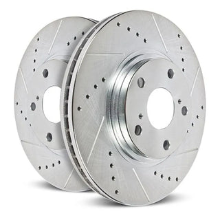 PowerStop Drilled and Slotted Rotors (REAR): Subaru BRZ (17-20) & Toyota 86 (19-20)