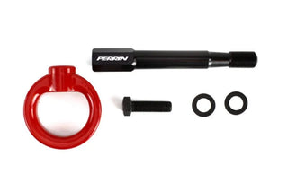 Perrin Performance Front Tow Hook (FRONT) Red: Toyota 86 (17-20), Subaru BRZ (13-20) & Scion FR-S (13-16)