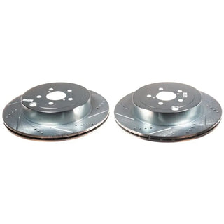 PowerStop Drilled and Slotted Rotors (REAR): Subaru BRZ (17-20) & Toyota 86 (19-20)