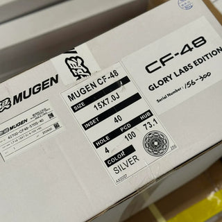 Mugen CF48 / Silver | 15x7 | 4x100 | +40mm Offset