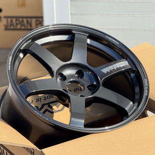 Volk Racing TE37 SAGA S-PLUS / Diamond Dark Gunmetal | 18x9.5 | 5x114.3 | +38mm Offset