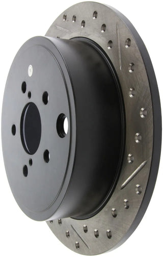 Stoptech Slotted and Drilled Rotor (REAR): Subaru BRZ 2013 - 2016