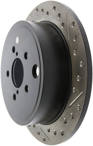 Stoptech Slotted and Drilled Rotor (REAR): Subaru BRZ 2013 - 2016