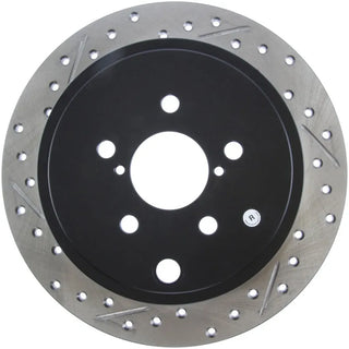 Stoptech Drilled & Slotted Rotor (REAR): Subaru BRZ (13-16)