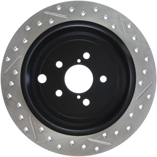 Stoptech Drilled & Slotted Rotor (REAR): Subaru BRZ (13-16)