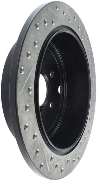 Stoptech Drilled & Slotted Rotor (REAR): Subaru BRZ (13-16)