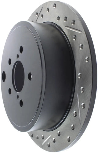Stoptech Drilled & Slotted Rotor (REAR): Subaru BRZ (13-16)