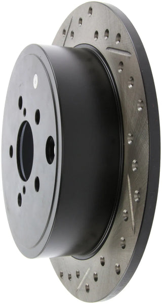 Stoptech Drilled & Slotted Rotor (REAR): Subaru BRZ (13-16)