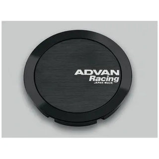 Advan Full Flat Center Cap 73mm Black: Fits Most Models