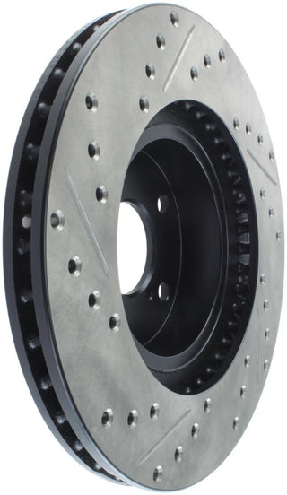 Stoptech Sport Brake Rotor: Subaru BRZ (13-16) Drilled & Slotted