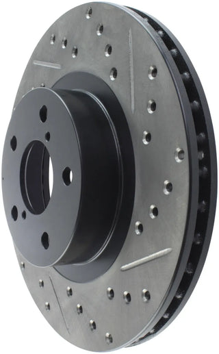 Stoptech Sport Brake Rotor: Subaru BRZ (13-16) Drilled & Slotted