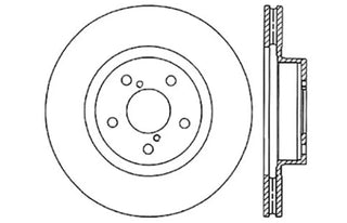 Stoptech Drilled Sport Brake Rotor (LEFT): Subaru BRZ/FR-S/86 (2013-16)