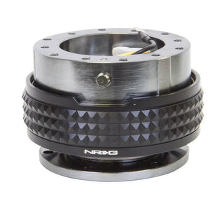 NRG Quick Release Gen 2.1 Gunmetal Body / Black Ring: Fits Most Models