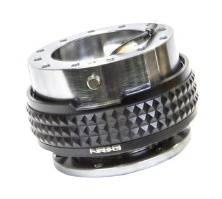 NRG Quick Release Gen 2.1 Gunmetal Body / Black Ring: Fits Most Models