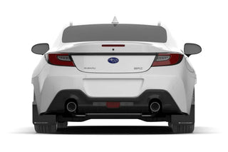Rally Armor UR Mud Flap: Subaru BRZ 2022 - 2025 & Toyota GR86 2022 - 2025 w/ Red Logo