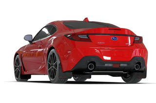 Rally Armor UR Mud Flap: Subaru BRZ (22-25) & Toyota GR86 (22-25) Black w/ White Logo
