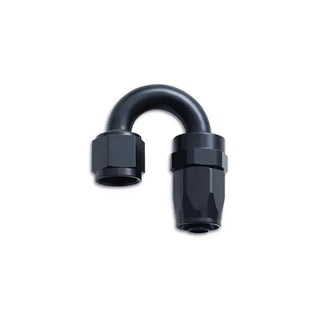 Torque Solution Hose End Fitting 180 Degree -8AN: Fits Most Models